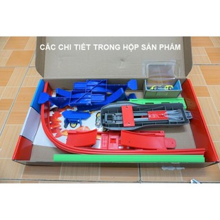 Bộ đường đua xe hotwheels - Đồ chơi lắp ghép cho trẻ em Hot Wheel car