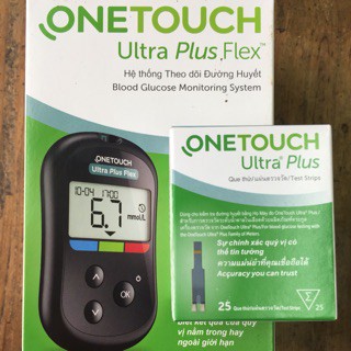 Que thử đường huyết Onetouch Ultra Plus 25 que