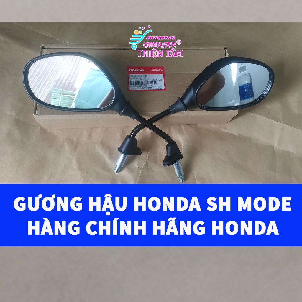 Bộ Gương kính Chiếu Hậu Xe SH Mode Mẫu 2013-2014-2015 Chính Hãng Honda