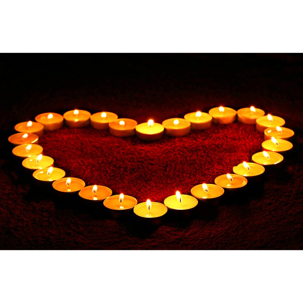 Hộp 6 nến thơm tinh dầu Tealight Admit Floral Shop QT026099 - hồng, mộc lan