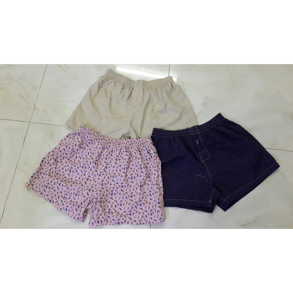 Quần đùi Nam mặc nhà, vải Kate thoáng mát -  size M & L & XL | BigBuy360 - bigbuy360.vn