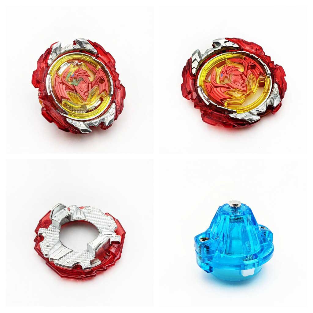 Bộ 2 Con quay BeyBlade + 2 Tay phóng - Con quay vòng xoay thần tốc