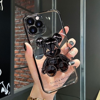 Ốp Điện Thoại for IPhone 14 Pro Max Mẫu Gấu Láng Bóng Thời Trang Cho for IPhone 14 13 12 11 XS X XR 8 7 Plus SE 3 2022 IPone 13Pro