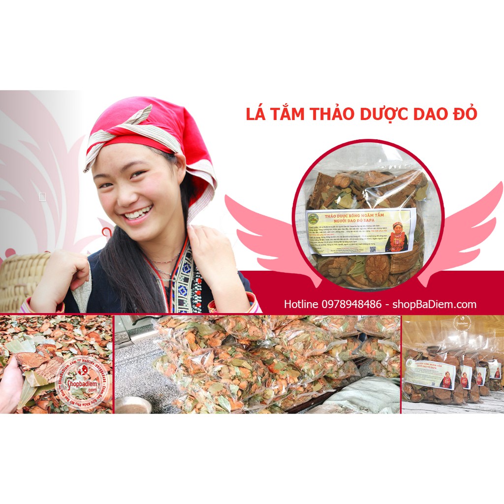 Lá Tắm Sau Sinh - Lá Tắm Dao Đỏ | Xông Hơi Ngâm Tắm | Phục Hồi Sức Khỏe, Đẹp Da, Hết Đau Nhức Xương Khớp - Shop Bà Điểm