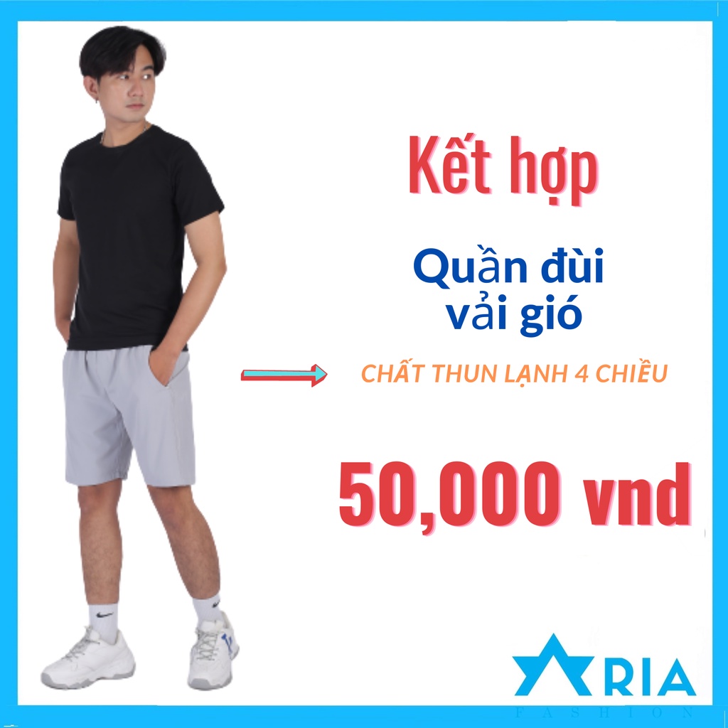 Áo phông nam tay ngắn BASIC MAN vải cotton bông cổ tròn form rộng thoáng mát - APN BM 001 | BigBuy360 - bigbuy360.vn