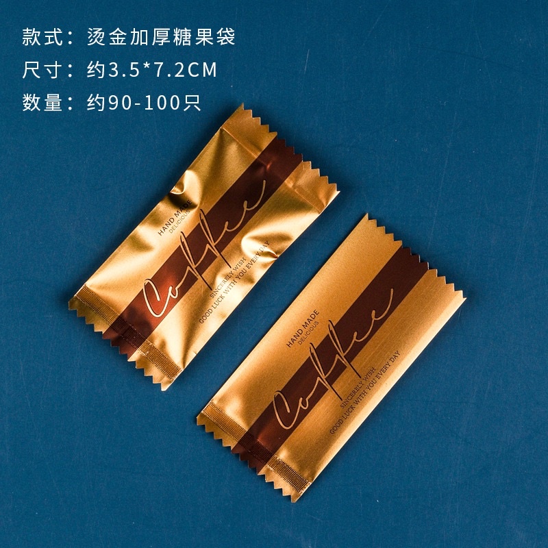 set 100 vỏ kẹo 3,5x7,2cm