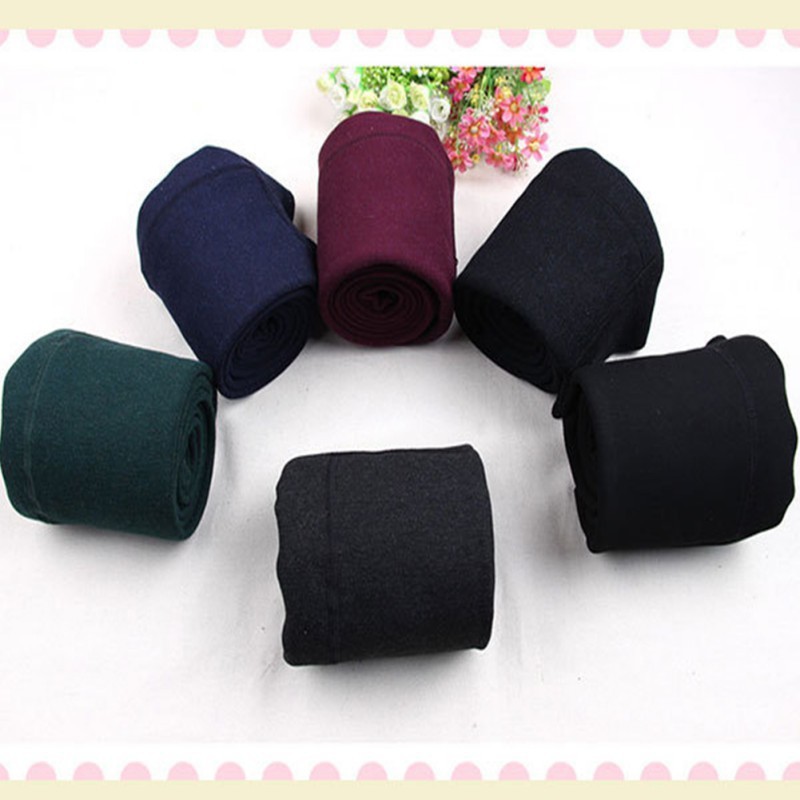 Quần legging giữ nhiệt màu trơn cá tính cho nữ | BigBuy360 - bigbuy360.vn