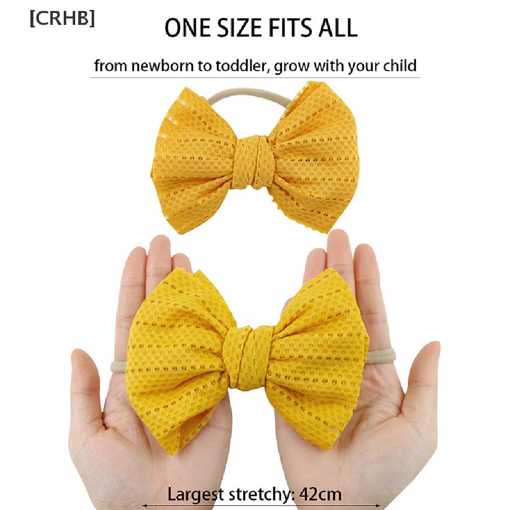 [CRHB] Set 2 Kính Râm Tròn Hình Hoa Với Băng Đô Nylon Co Giãn Phong Cách Bohemia Bán Chạy Cho Bé