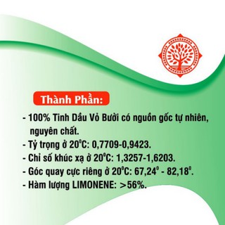 Tinh Dầu Vỏ Bưởi Gold Cao Cấp