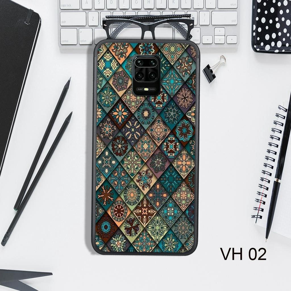Ốp Lưng XIAOMI REDMI 9 - REDMI NOTE 8 - NOTE 8 PRO - NOTE 9 - NOTE 9S - NOTE 9 PRO   , In Hình Hoa Văn Cổ Điển.
