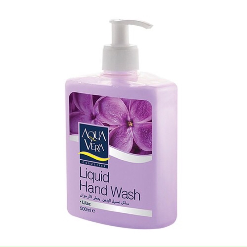 NƯỚC RỬA TAY DƯỠNG DA HƯƠNG HOA TỬ ĐINH HƯƠNG AQUA VERA 500ml
