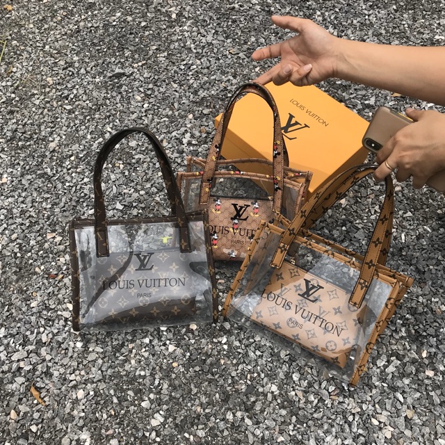 TÚI NHỰA DẺO TRONG KÈM VÍ