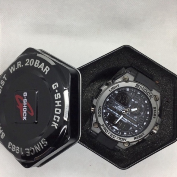 Đồng hồ Nam  MTP mã hiệu GTS8600, chống shock, viền thép, cá tính, mạnh mẽ. Đồng hồ quân ngũ