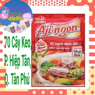 Hạt nêm vị heo Aji-ngon gói 170g - Hạt nêm Aji-ngon xương, thịt heo bịch 170gr