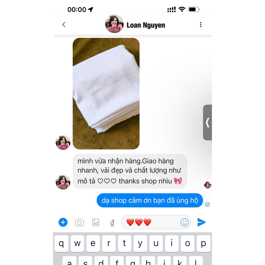Vải linen xô,May áo sơ mi đồ bộ TháiMaiTM