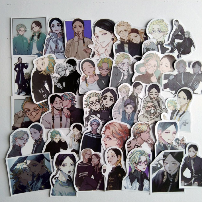 Sticker Hình dán Rindou Haitani Tokyo Revengers ảnh dán haitani tokyo revengers