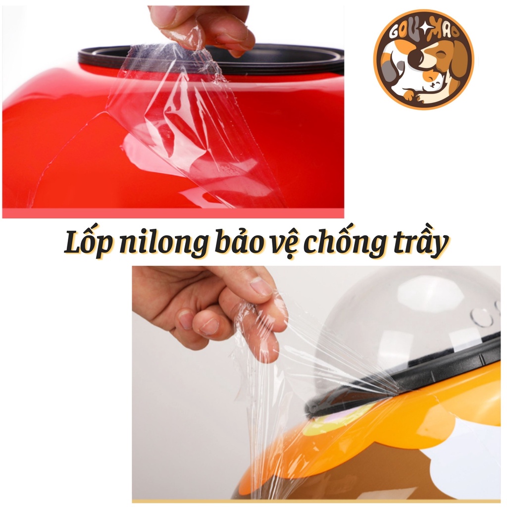 Balo Ba lô phi hành gia chó mèo cao cấp nhiều loại mẫu bắt mắt [HÀNG LOẠI 1] - Goumao Pet.