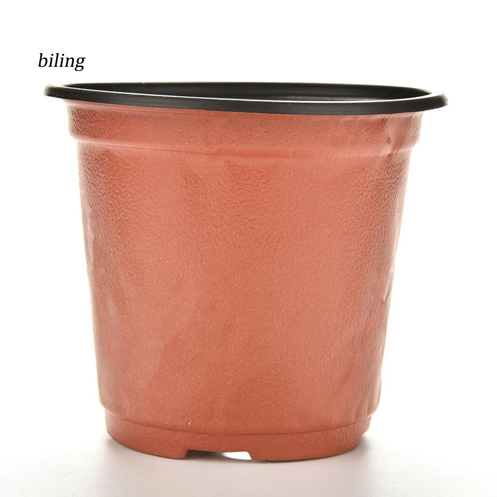 ✿Yyp Yyp✿Set 10 Chậu Hoa Tròn Nhỏ Bằng Nhựa Trang Trí Nhà Cửa