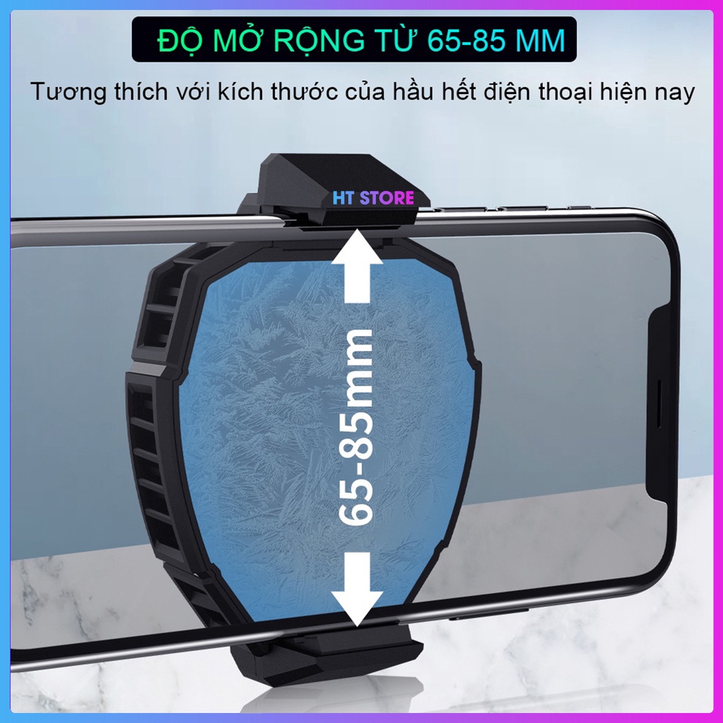 Quạt tản nhiệt điện thoại gaming công nghệ Sò Lạnh MEMO DL05 - MEMO DL01 chính hãng