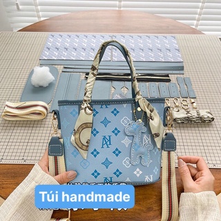 M14_túi xách vuông tự may handmade
