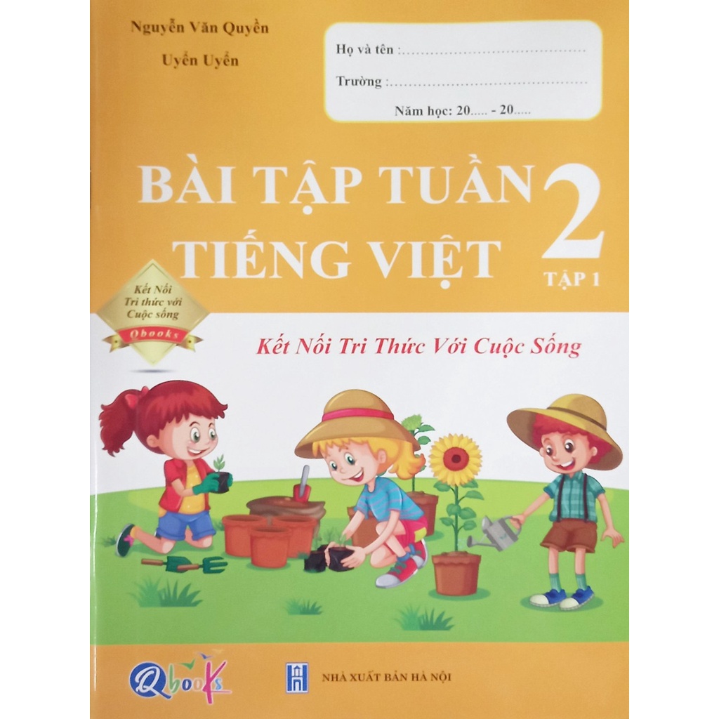 Sách - Bài tập tuần Tiếng Việt 2 tập 1 (kết nối tri thức)