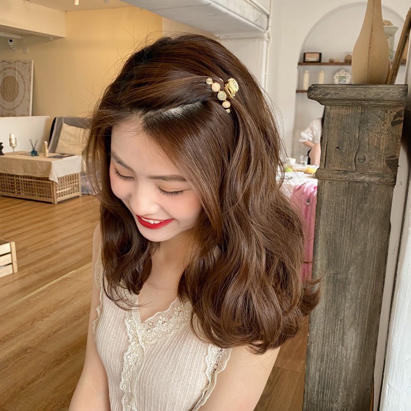 Kẹp tóc đính đá mini nhân tạo nhiều màu sắc đẹp Hàn quốc KC25 JOLY