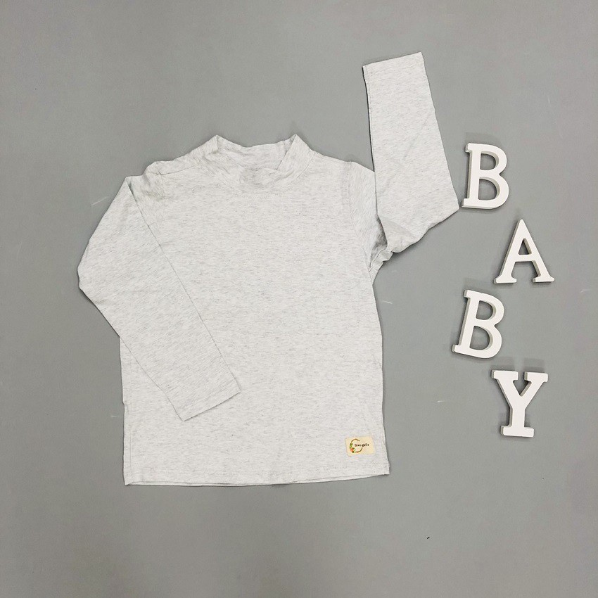 Áo giữ nhiệt cho bé, áo bé gái, áo cho bé gái chất cotton, size 6 - 8 tuổi - SUNKIDS1