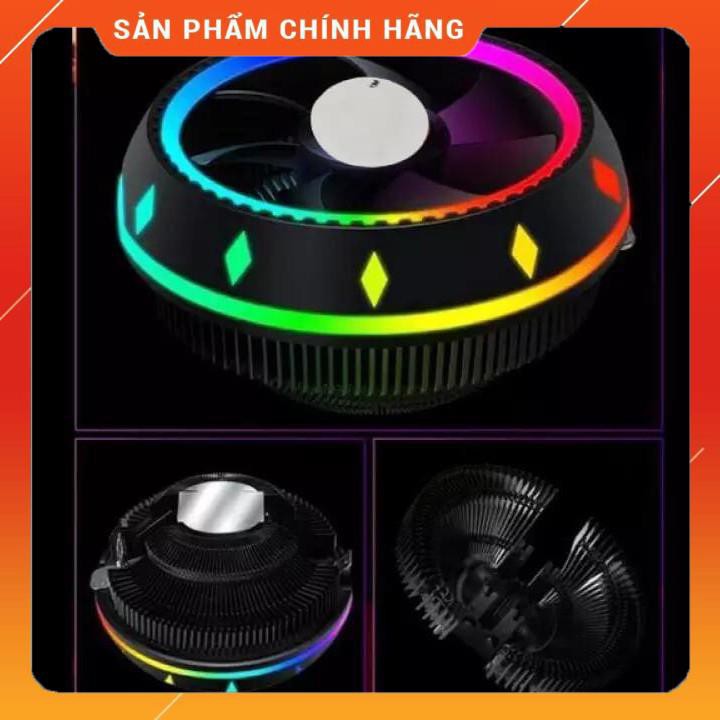 Fan CPU cooler led RGB UFO dailyphukien