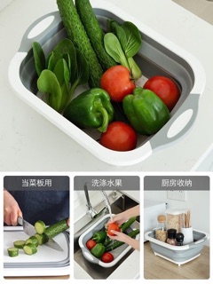 Thớt kèm chậu