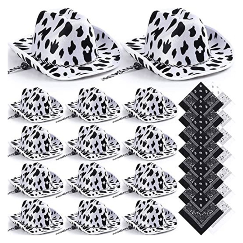 1 Set Mũ Cao Bồi Và Mặt Nạ Hóa Trang