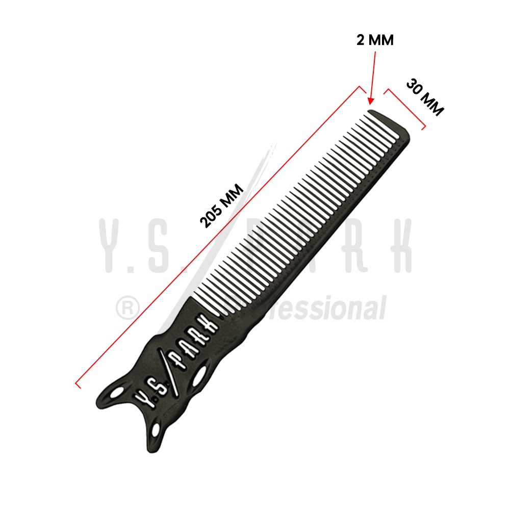 Lược kê tông cắt tóc chịu nhiệt YS PARK baber cao cấp nhập khẩu Nhật Bản chính hãng YS209