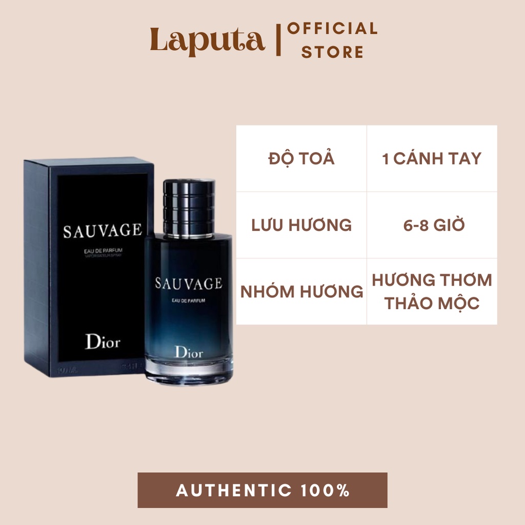 Nước Hoa Nam Sauvage Eau De Toilette For Man