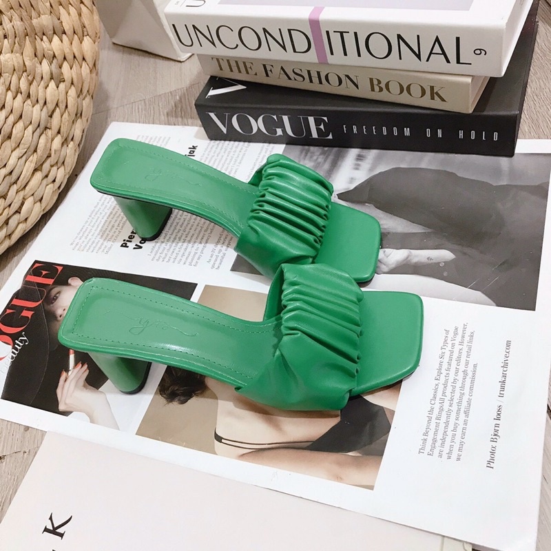 HÀNG CÓ SẴN ❄️♥️GUỐC QUAI NHÚN GÓT VUÔNG♥️❄️