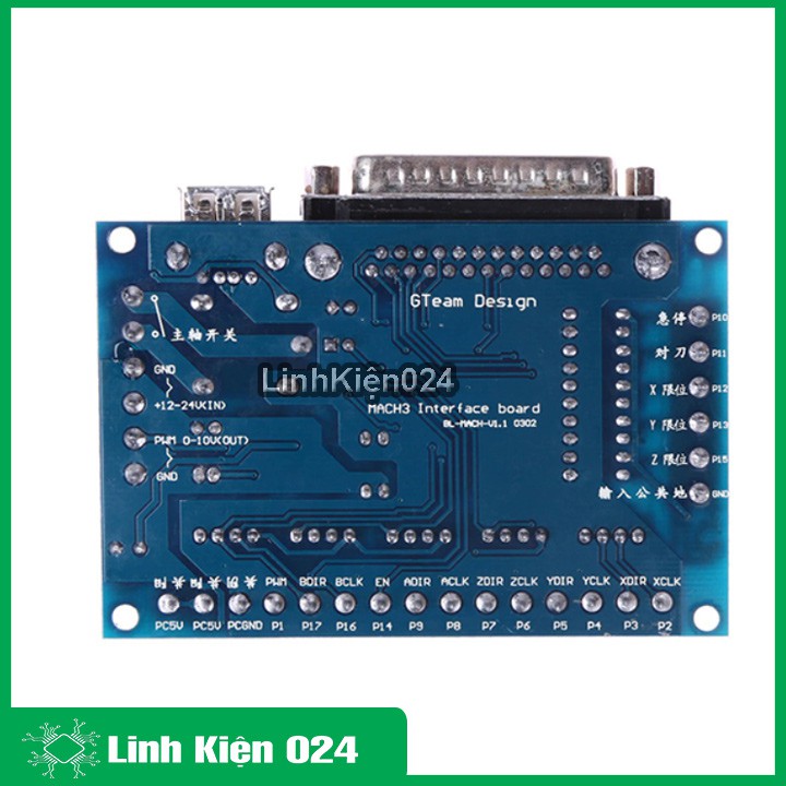 Mạch MACH3 CNC LPT