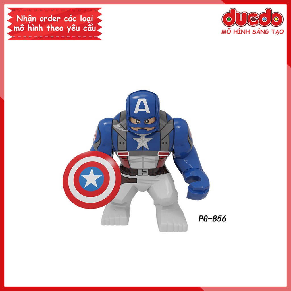 Bigfig nhân vật siêu anh hùng trong End Game - Đồ chơi Lắp ghép Xếp hình Mini Minifigures Iron Man Big Fig Pogo PG 8262