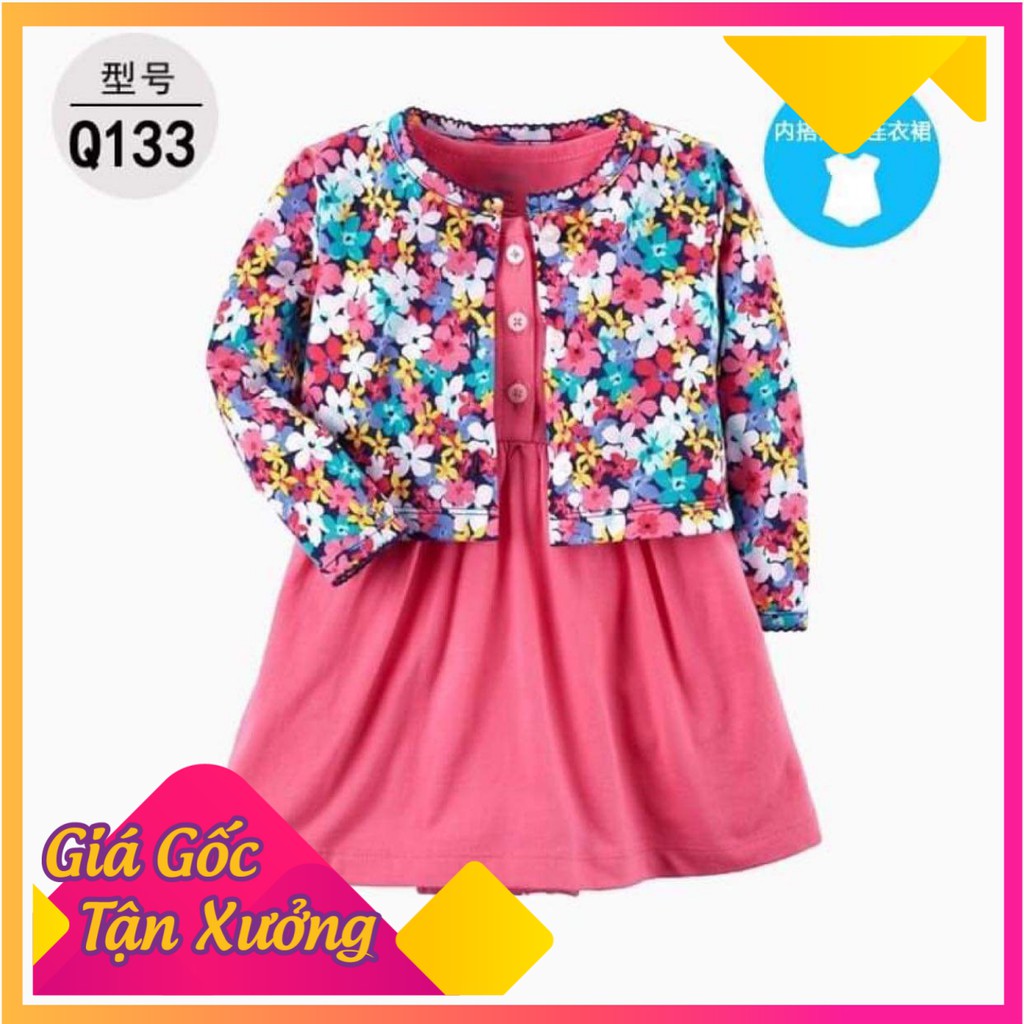 Váy Bé Gái Sơ Sinh Kèm Khoác Từ 324 Tháng MINTSCLOSET Mint's Closet S919