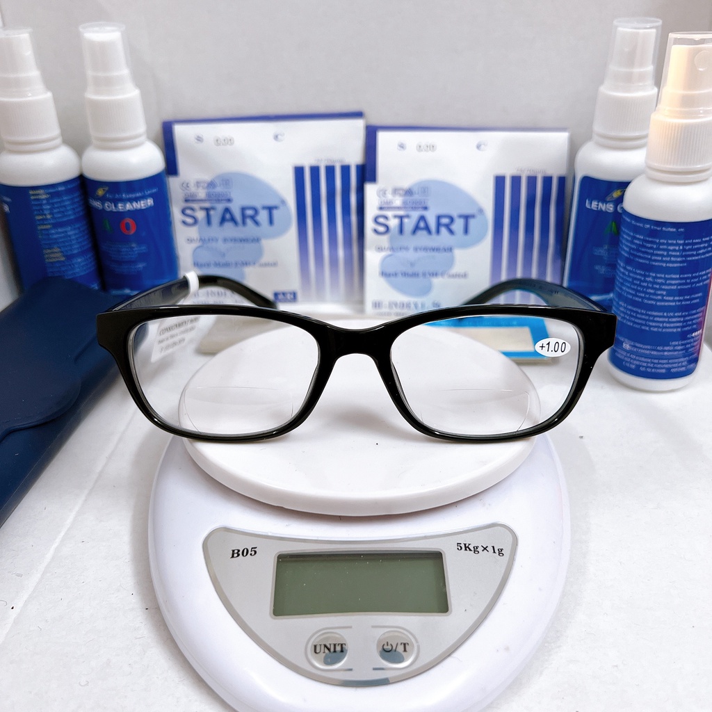 Kính lão thị viễn thị hai tròng xa - gần KVN51UNIQUI Nhật bản cao cấp