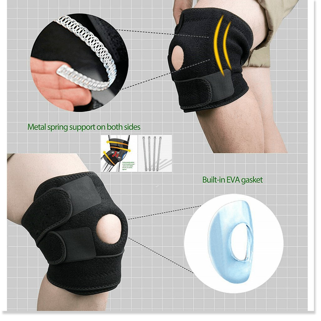 Đệm bảo vệ đầu gối 🎉SALE ️🎉 Miếng bảo vệ đầu gối bằng vải thoáng khí khi chơi thể thao, giảm những chấn thương 7409