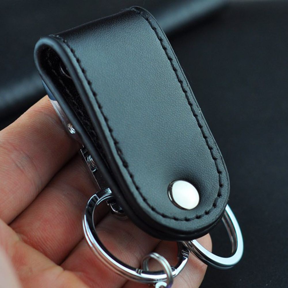 Móc khoá dây nịt da thật có thể tháo rời