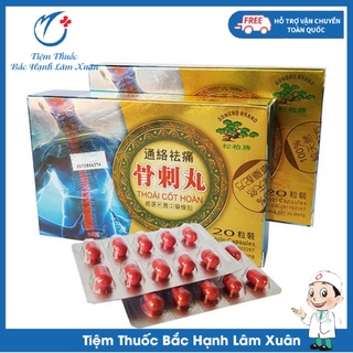 Thoái cốt hoàn malaysia hộp 20 viên giảm đau cột sống, tê tay chân, thoái hoá khớp