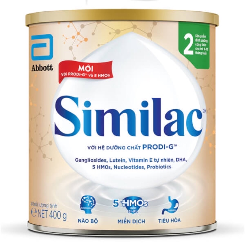 Sữa Bột Similac IQ HMO Số 2 400g