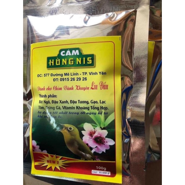 Cám hùng nis dành cho khuyên