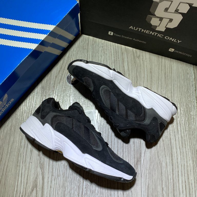 [Chính hãng] Giày thể thao ADIDAS YUNG 1 CORE BLACK