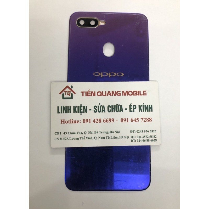 Nắp lưng đt OPPO F9 có mắt cam