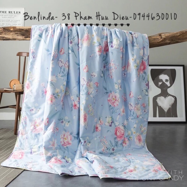 Chăn hè thu cotton Hàn Quốc