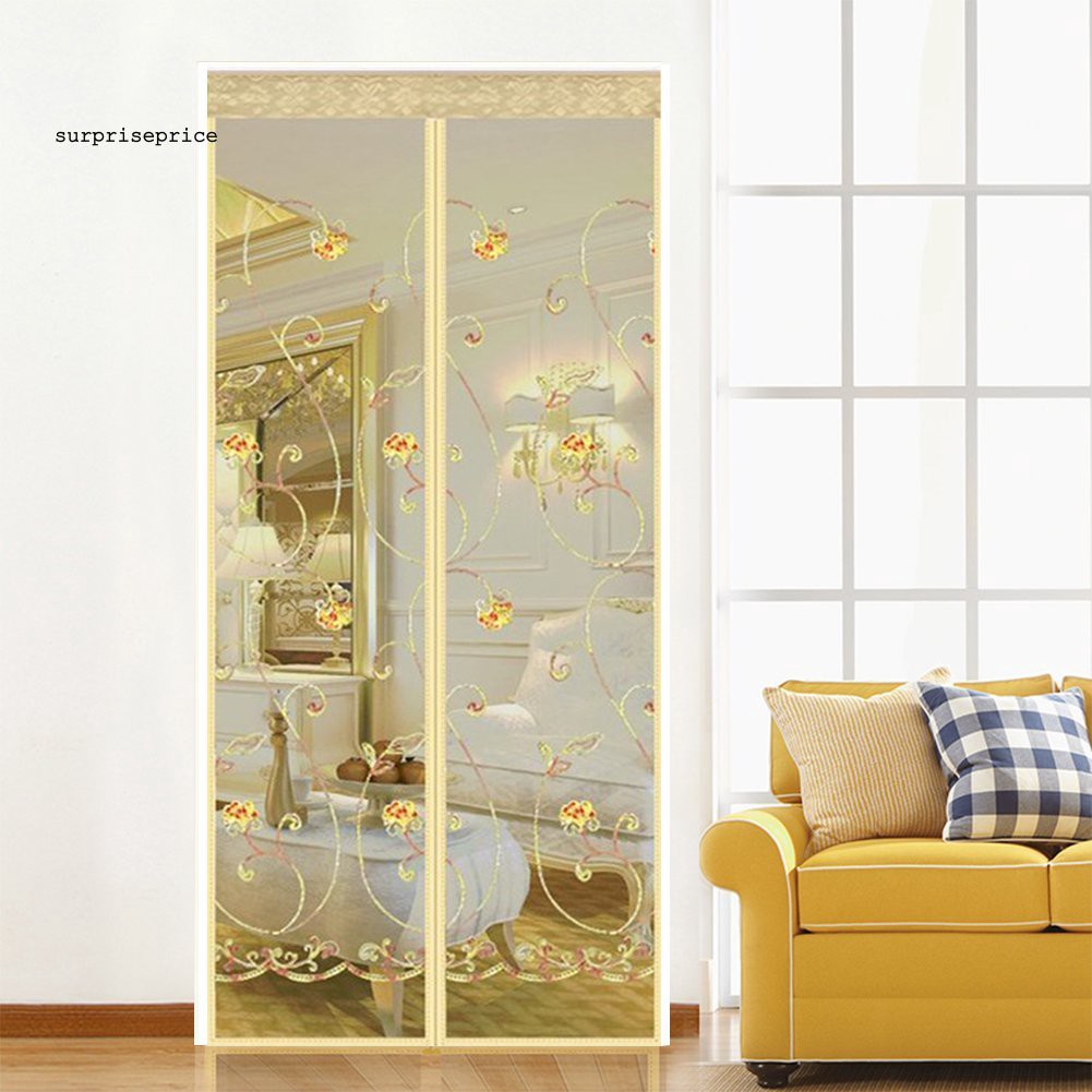 Rèm cửa sổ chống muỗi dạng lưới nam châm có đai dán nhanh tiện lợi