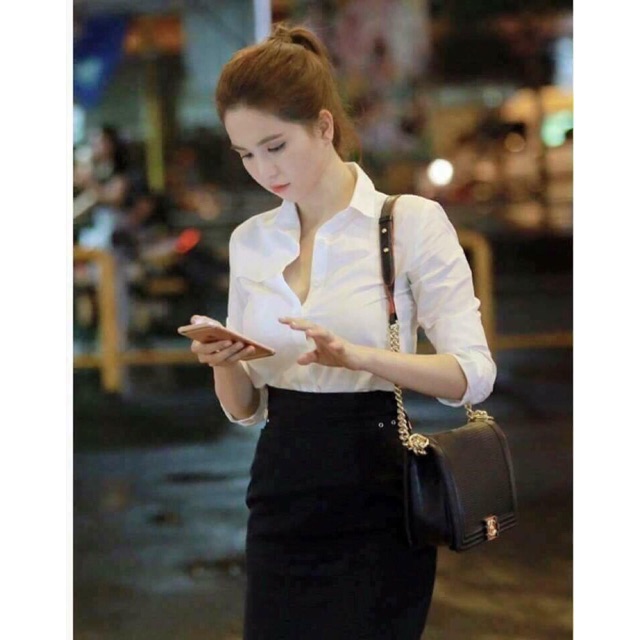 Ao sơ mi trắng