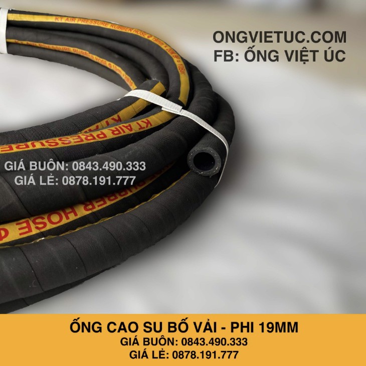 Ống cao su bố vải Việt Úc Phi 22mm - Cuộn 20m (Ống xối) - hàng chính hãng KT | BigBuy360 - bigbuy360.vn