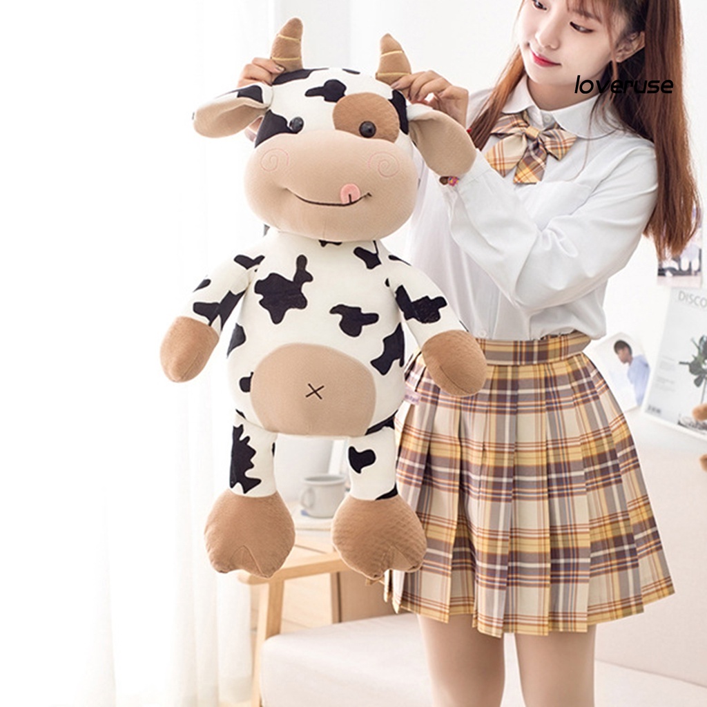 Đồ chơi nhồi bông Hình Chú Bò Sữa Dễ Thương Cho Bé