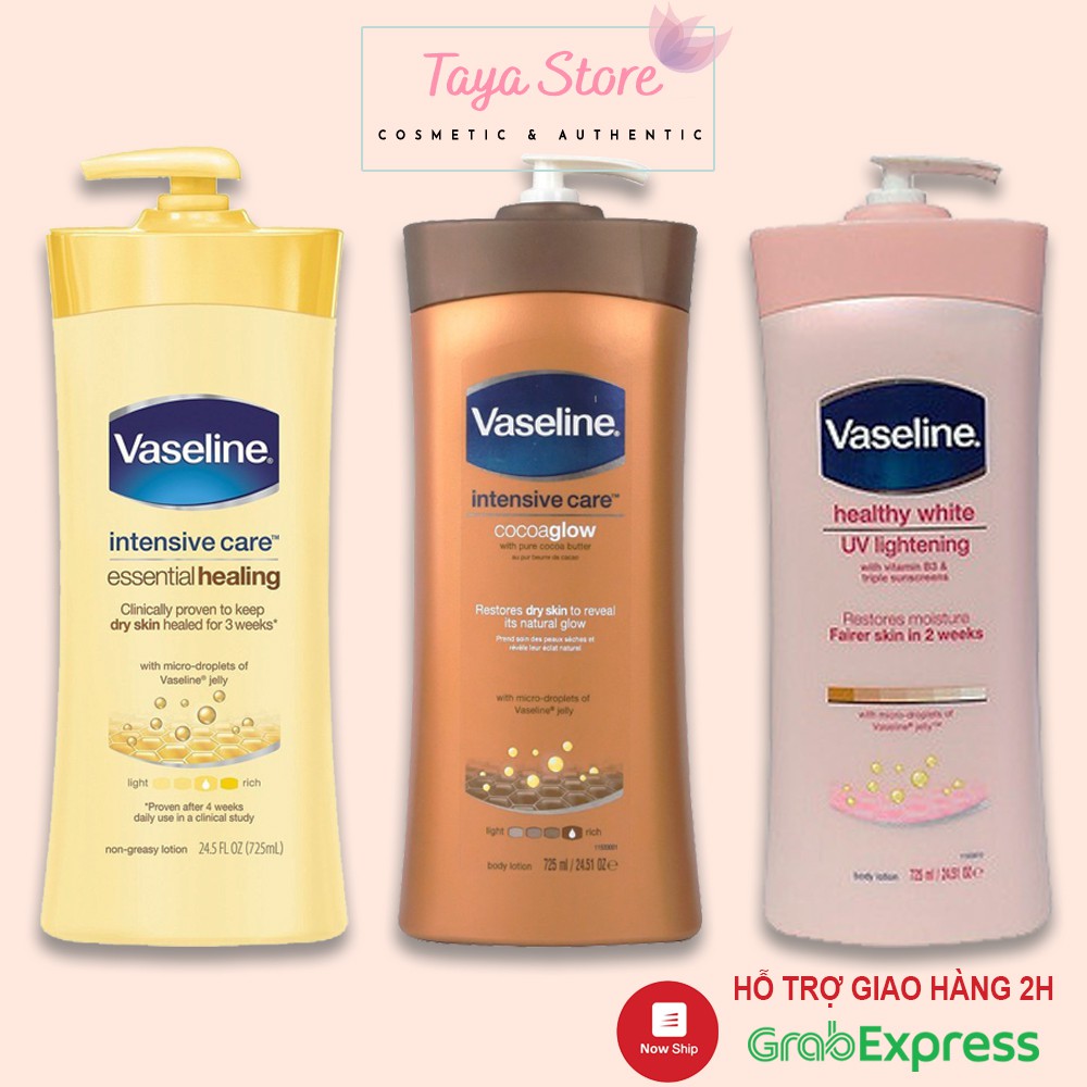 Sữa dưỡng thể Vaseline Intensive Care Deep Restore 725ml